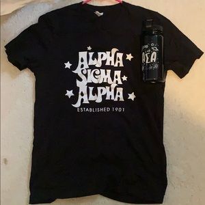 ASA shirt w/ water bottle!